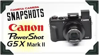 Canon PowerShot G5 X II Digital Camera Overview