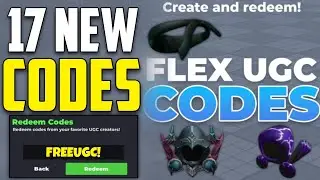 *NEW* ALL WORKING CODES FOR FLEX UGC IN 2024! ROBLOX FLEX UGC CODES