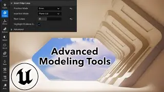 Unreal Engine 5 Beginner Tutorial Part 4: Modeling Tools Advanced