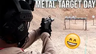 METAL TARGET DAY AT THE RANGE