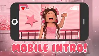 how to make a ROBLOX animated intro on MOBILE! (for beginners!) || mxddsie ♡