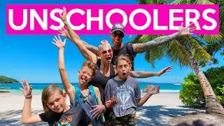 UNSCHOOLING in the FLORIDA KEYS!  A peek inside! - Family Travel Vlog