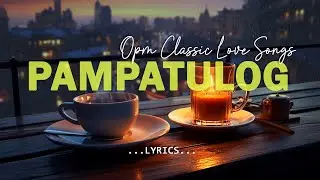 SELECTION PAMPATULOG 2024 (Lyrics) Opm classic love songs playing in the rain ☂☂☂