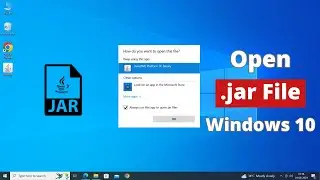 How to Open .jar File in Windows 10