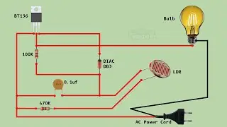 street light automation circuit diagram