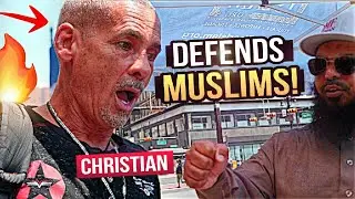 🤬🔥ANGRY CHRISTIAN GOES OFF AT ISLAMOPHOBES!! New Jersey Dawah