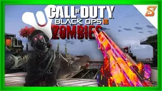 THE DESTINY 2 TOWER HAS A CALL OF DUTY ZOMBIE INFESTATION! | CALL OF DUTY: BLACK OPS 3 ZOMBIES