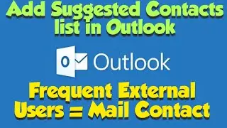How to create Mail Contact in Office 365