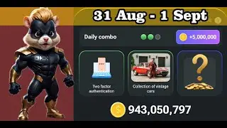 Hamster Kombat Daily Combo 31 August