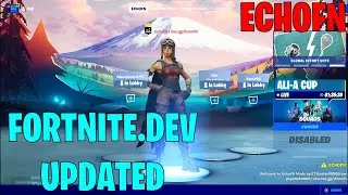 How To get Fortnite dev UPDATED and Working! Get every skin and join parties (Hybrid) (echoFN)