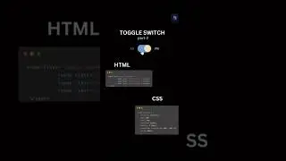 How To Make Toggle Switch | Html Css 