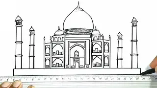 How to Draw the Taj Mahal