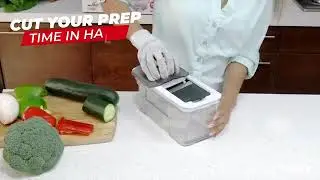 Vegetable Chopper Pro Food Chopper, SPAZEL Onion Chopper Vegetable Slicer Cutter Dicer Grinder