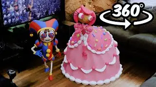 Pomni and Princess Loolilalu In YOUR House - The Amazing Digital Circus - 360º/4k