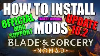 How to install mods to Blade and Sorcery NOMAD update 10.2 + | Oculus Quest 2 | SUPER EASY