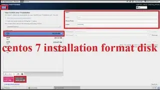 How to Step by Step CentOS 7 64 bit Installation|centos 7 installation format disk