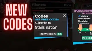 New Codes for Gems in Roblox Anime Dimensions Simulator! All codes *2022* update!