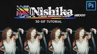 Nishika N8000 3D GIF Tutorial in Photoshop