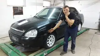 Lada Priora. Лада Приора спустя 10 лет. Обзор кузовных повреждений.