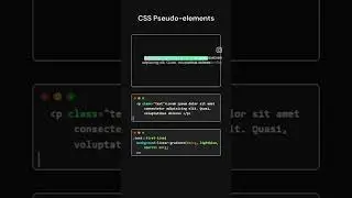 CSS pseudo-element #csslayout #css #html #coding #viral #webdesign #html5 #youtubeshorts #youtube