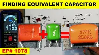 {1078} How to find equivalent for non-available capacitor