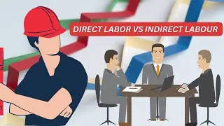Direct labour vs Indirect labour in Urdu/Hindi | Cost accounting  !
