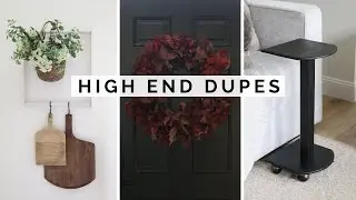 DOLLAR TREE VS ANTHROPOLOGIE | DIY ANTHROPOLOGIE INSPIRED HOME DECOR HACKS *BUDGET FRIENDLY*