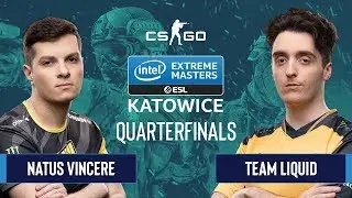 CS:GO - Natus Vincere vs. Team Liquid [Dust2] Map 1 - Quarterfinals - IEM Katowice 2020