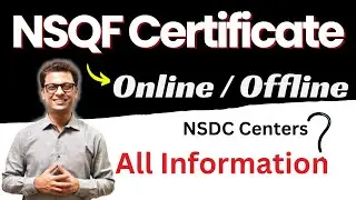 NSQF Certificate Online / Offline Cook 