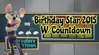 Chuck E. Cheese Birthday 2015 W/Countdown