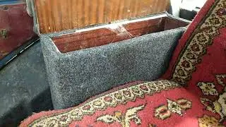 Подлокотник и дополнительное сиденья МТЗ малая кабина, самоделка))