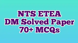DM drawing Master Past Paper 70+ Solved MCQs 2021 | Pakstudy, Drawing, Pakstudy, English | NTS ETEA
