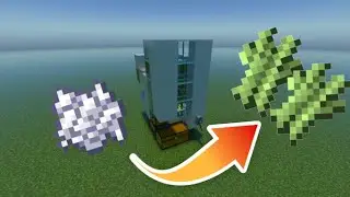 Bonemeal Powered Sugarcane Farm Tutorial! (Minecraft Bedrock only)
