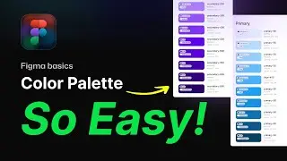 Easiest way to generate color palette in Figma