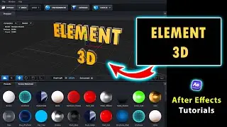 Master 3D Cinematic Title Animation in Adobe After Effects with Element 3D Pro Tutorial & Tips