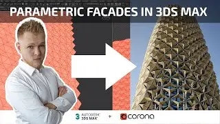 Modeling parametric facades in 3ds Max