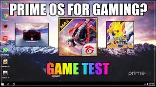 PRIME OS FOR GAMING? | PRIME OS KEYMAPPING | FREE FIRE , Asphalt 9: Legends , Pokemon unite ETC