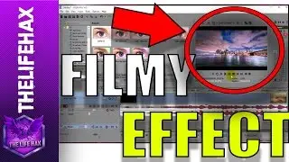 How To Make Your Video Look Like Film On Sony Vegas Pro 14 -  Film Look video in 1 minutes