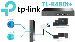 tp link load balancing router tl r480t+ configuration