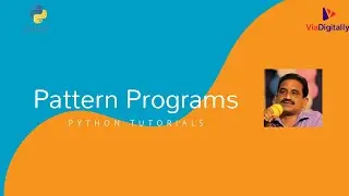 Pattern Programs in Python | Python pattern Program | Python Interview Questions