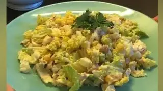 Салат с тунцом и пекинской капустой. Пп и вкусно!