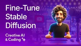 FINE-TUNE Stable Diffusion with LoRA — Creative AI & Coding with Nono · Live 116