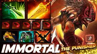 Bloodseeker Immortal Punisher - Dota 2 Pro Gameplay [Watch & Learn]