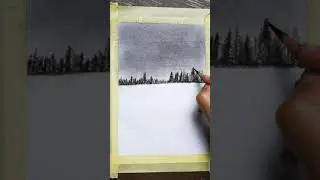 Super easy landscape drawing