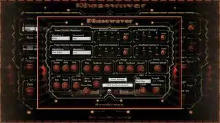 Phasewaver VST VST3 Audio Unit. Polyphonic Phase Distortion Synth: Leads, Pads, Keys, Basses, Atmos