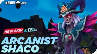 Адепт Тайной Магии Шако - Обзор Скина Лига Легенд - Arcanist Shaco League of Legends