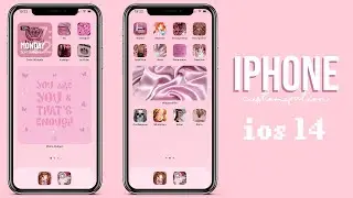 IOS 14 ОФОРМЛЕНИЕ ТЕЛЕФОНА/ КАК МЕНЯТЬ ИКОНКИ НА АЙФОНЕ, КАК ДОБАВИТЬ ВИДЖЕТЫ + ПРИЛОЖЕНИЯ