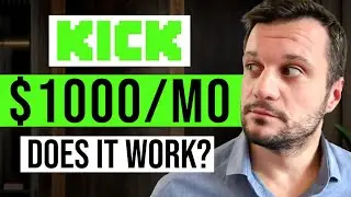 How To Get Paid $16 An Hour Live Streaming On Kick (Tutorial For Beginners)