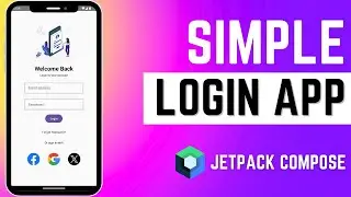 Simple Login Page 🔥 | Jetpack Compose 🚀 | Android Studio | 2024