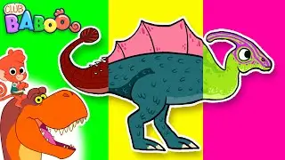 Dinosaur Wrong Heads | Do you know what head goes on what Dino body? | Club Baboo